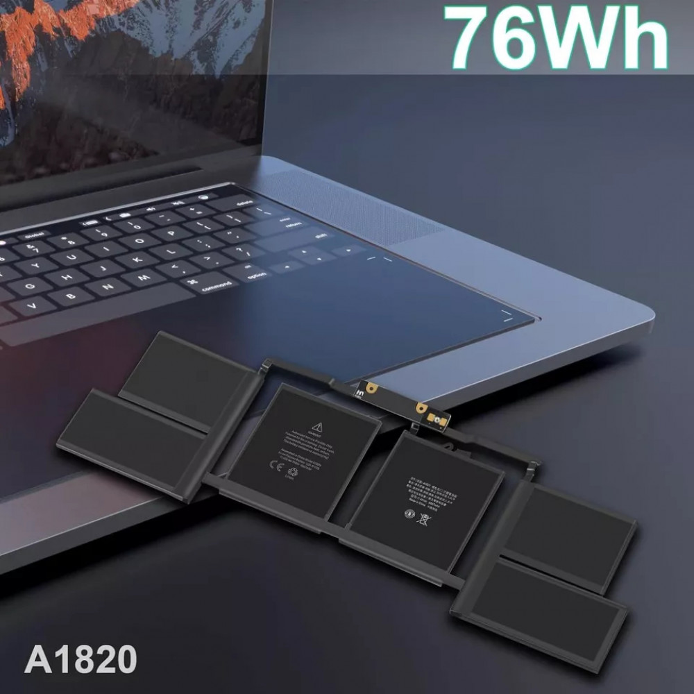 Оригінальна батарея A1820 для Macbook Pro 15» A1707 Late 2016 Mid 2017 EMC 3162