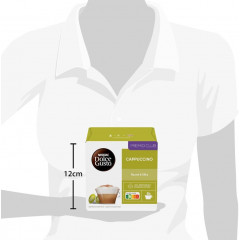 Капсули NESCAFÉ® Dolce Gusto® Cappuccino для кофемашин, 15 капсул кави та 15 молока