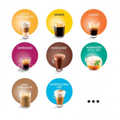 Капсули NESCAFÉ® Dolce Gusto® Cappuccino для кофемашин, 15 капсул кави та 15 молока