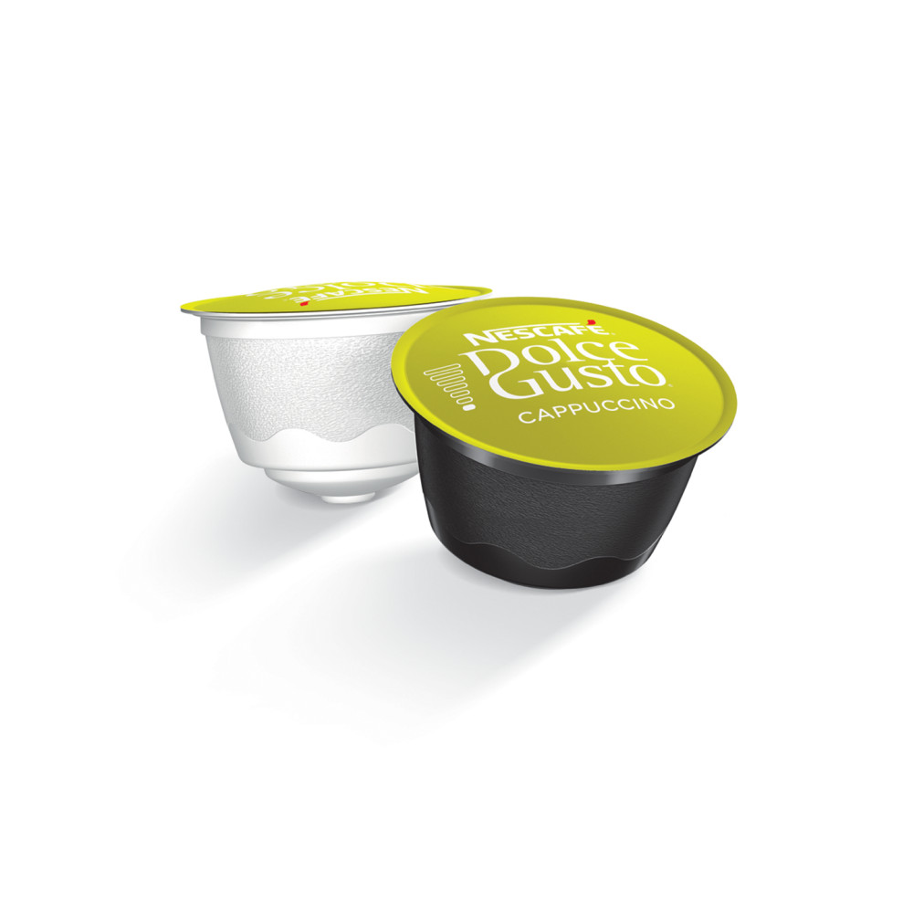 Капсули NESCAFÉ® Dolce Gusto® Cappuccino для кофемашин, 15 капсул кави та 15 молока