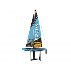 Amewi Focus III 100 cm blue radio-controlled racing yacht
