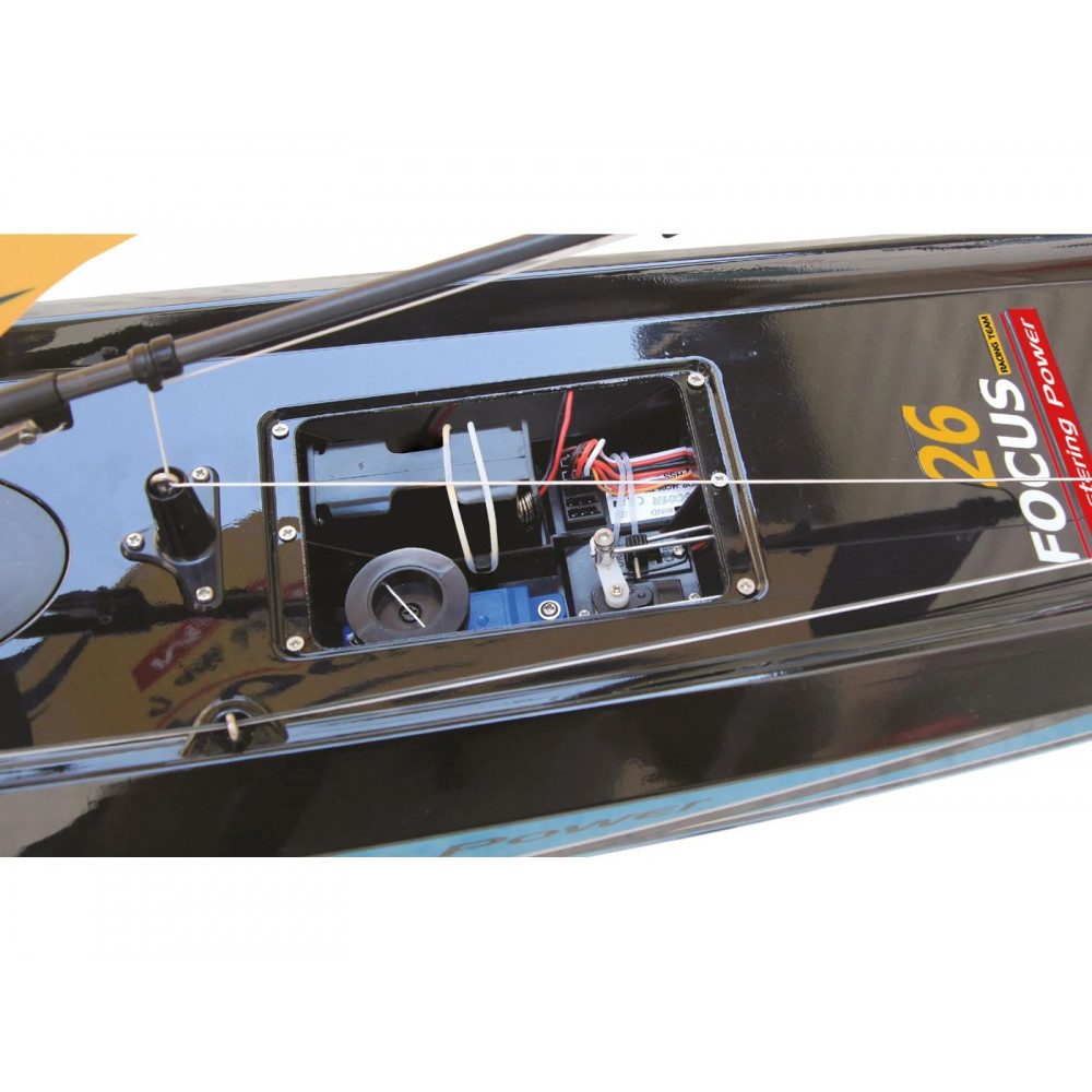 Amewi Focus III 100 cm blue radio-controlled racing yacht