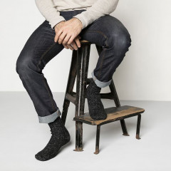Шкарпетки чоловічі Birkenstock Cotton Twist чорні розмір 42-44