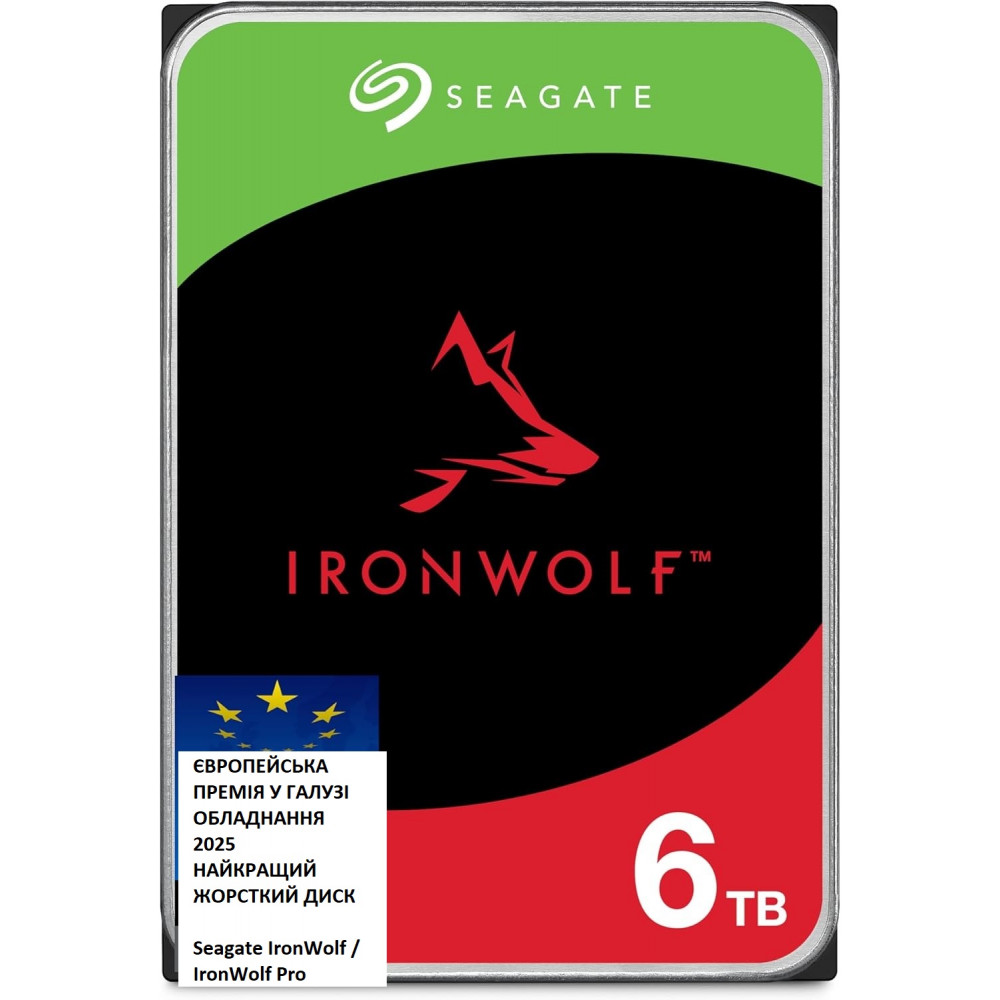 Seagate IronWolf ST6000NTZ06 6 TB 3.5" SATA Hard Drive