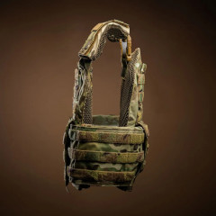 Розвантажувальний жилет плитоноска Testudo Gen 2 Plate Carrier колір мультикам