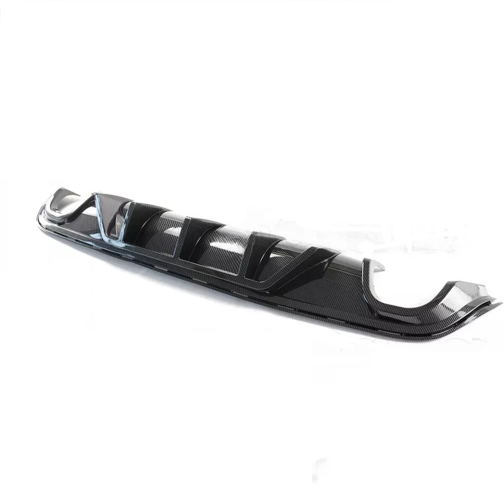 Карбоновый диффузор заднего бампера Jeep Grand Cherokee SRT SRT8 14-21 V1 Shark Fin Акулий плавник