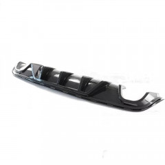 Карбоновый диффузор заднего бампера Jeep Grand Cherokee SRT SRT8 14-21 V1 Shark Fin Акулий плавник