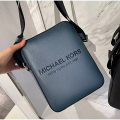 Мужская сумка через плечо Michael Kors Cooper тёмно-синяя