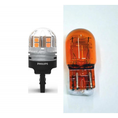 Світлодіодна автолампа W21/5W (7443) Philips 7443ALED Ultinon LED 1 шт