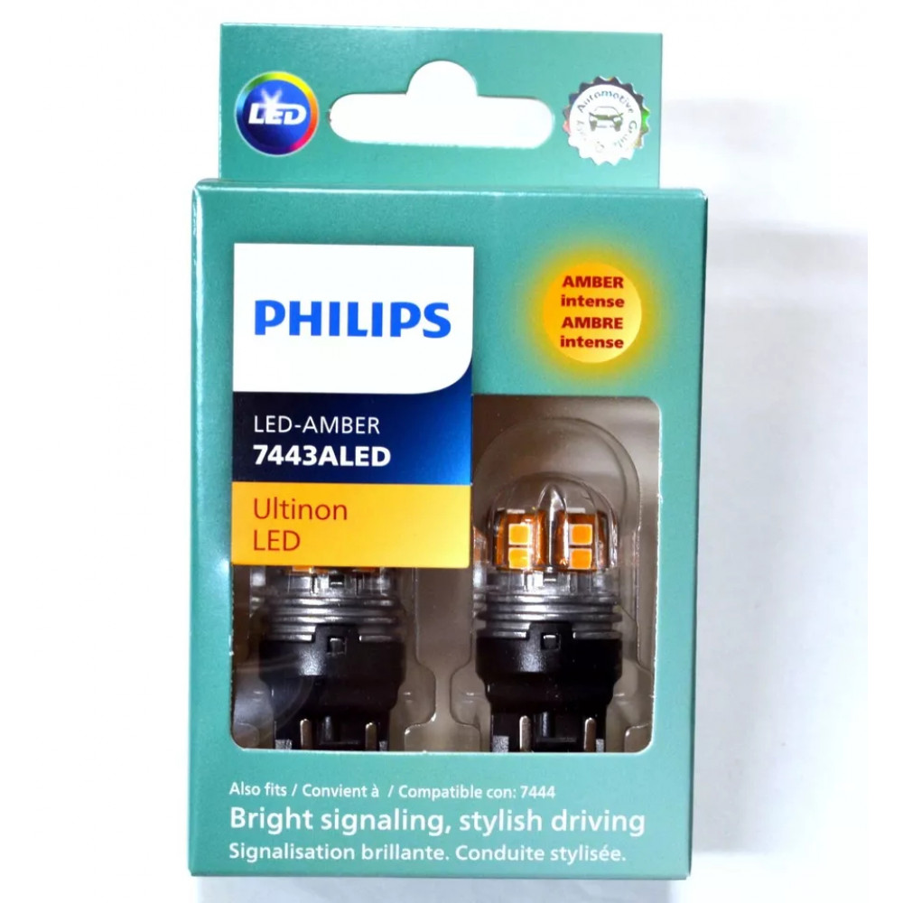 LED car lamp W21/5W (7443) Philips 7443ALED Ultinon LED 1 pc