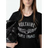 Бавовняна футболка Zadig&Voltaire Ida Diamante Wings з кристалами чорна
