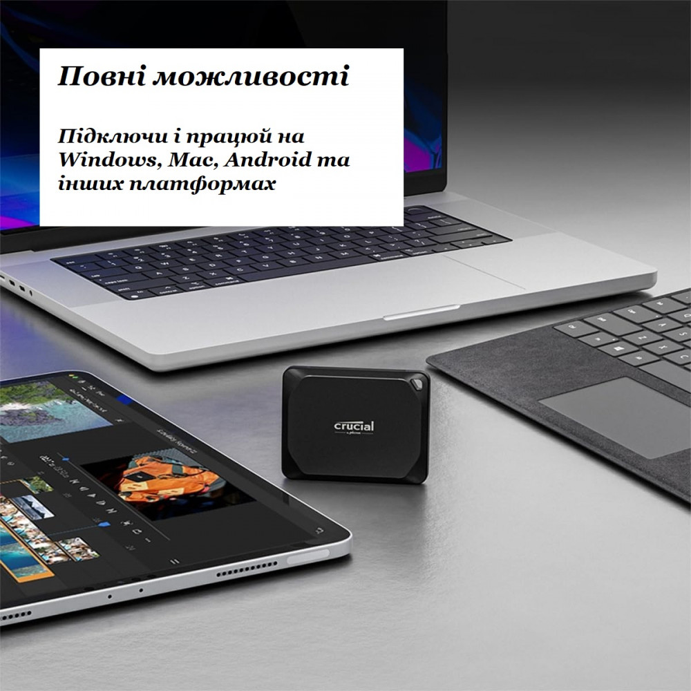 Crucial X10 Pro 2TB USB-C External SSD