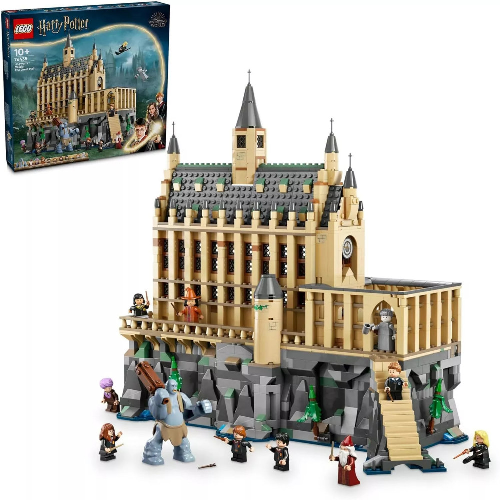 Детский конструктор LEGO 76435 Hogwarts Great Hall из серии Гарри Поттер 1732 детали