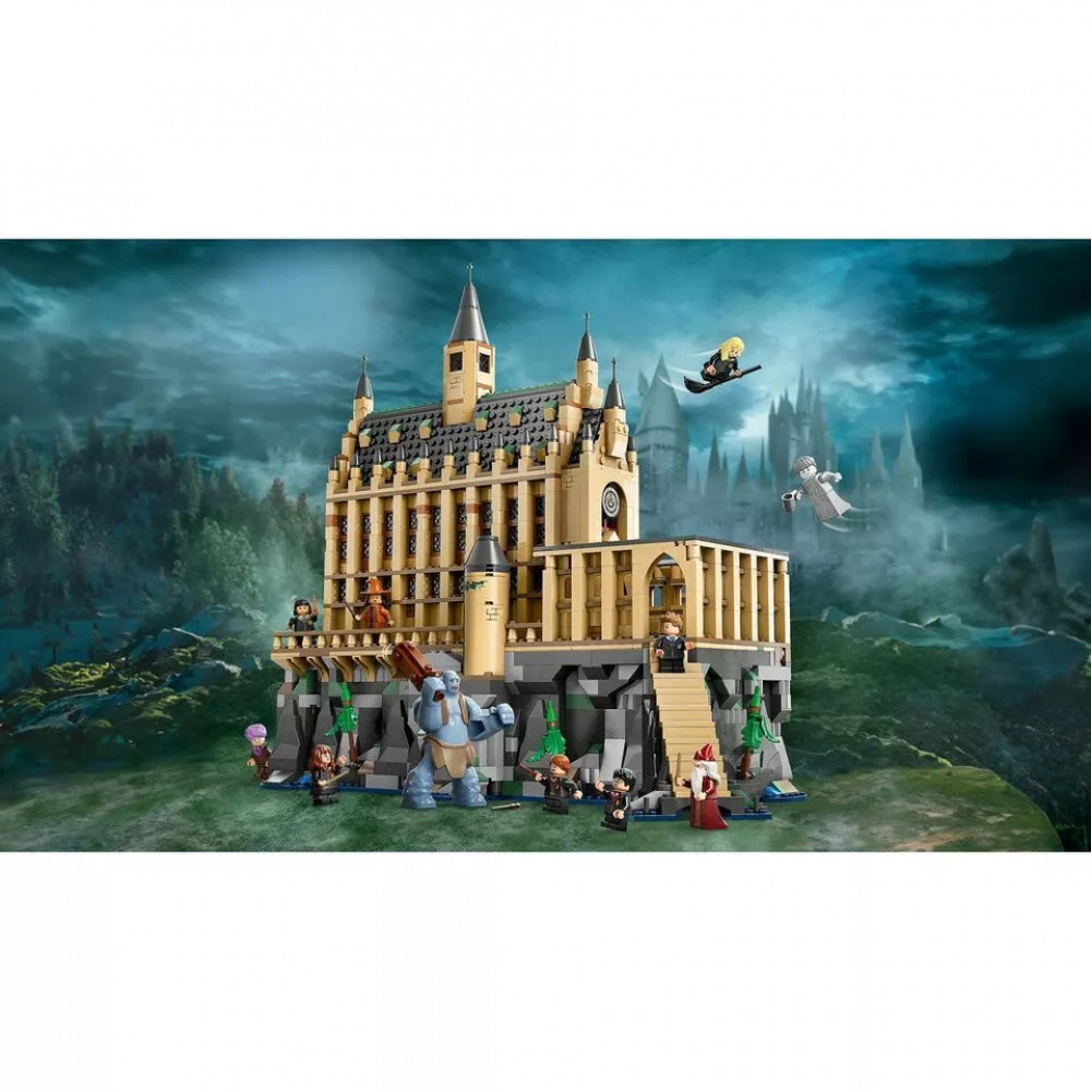 Детский конструктор LEGO 76435 Hogwarts Great Hall из серии Гарри Поттер 1732 детали