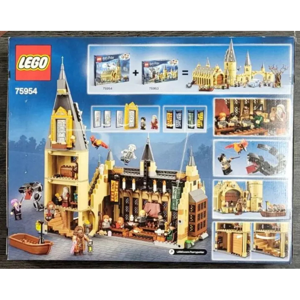 Детский конструктор LEGO 76435 Hogwarts Great Hall из серии Гарри Поттер 1732 детали