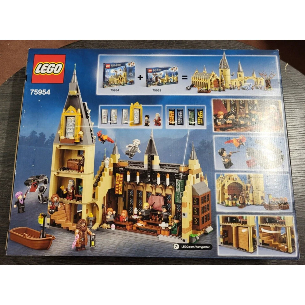 Детский конструктор LEGO 76435 Hogwarts Great Hall из серии Гарри Поттер 1732 детали