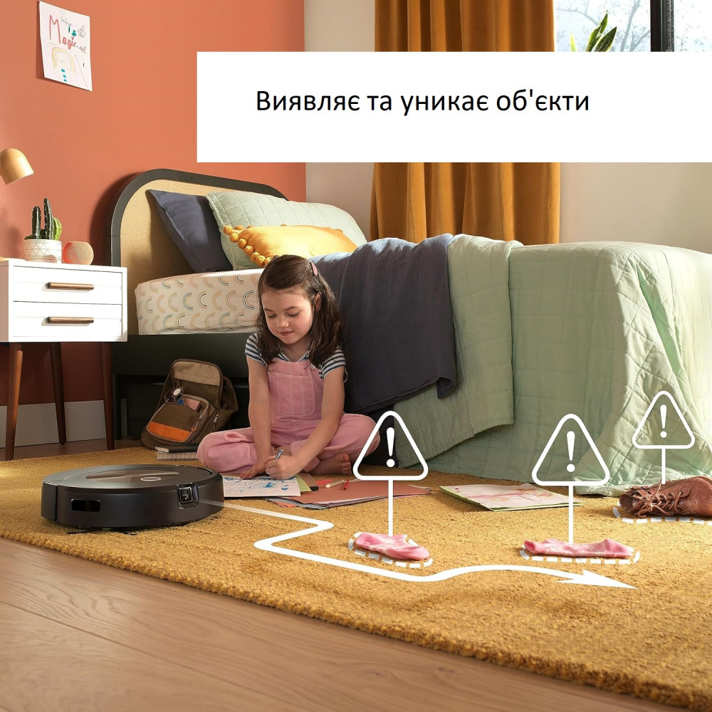 Розумний робот-пилосос і мийник підлоги Robot Roomba Combo j9 зі станцією самоочищення