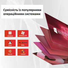 SSD накопичувач KingSpec 2TB M.2 2280 NVMe Gen4x4 для ігрових ПК і ноутбуків