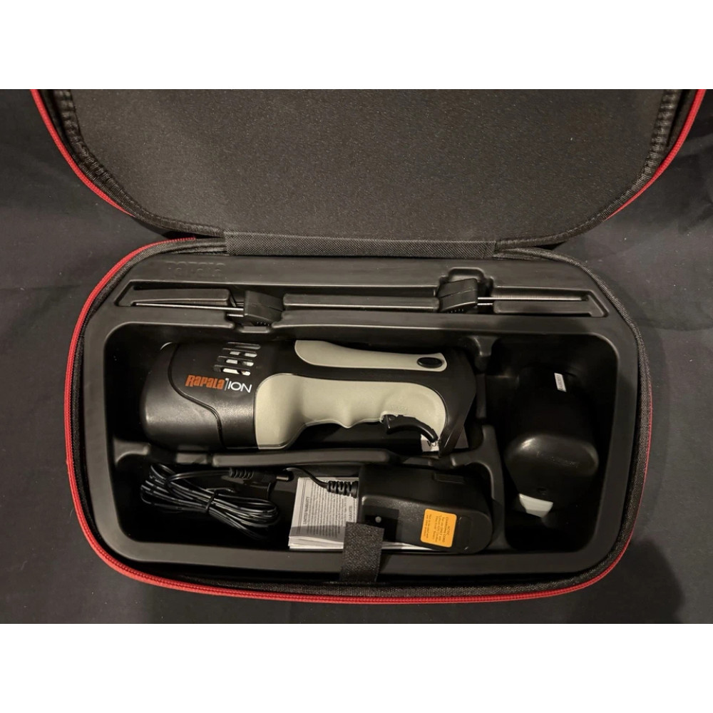 Электрический филейный нож Rapala Lithium Ion Cordless Knife Combo сдвумя аккумуляторами