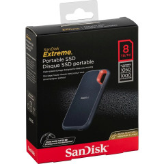 Зовнішній жорсткий диск SanDisk Extreme Portable V2 8ТБ 1.8 дюйма