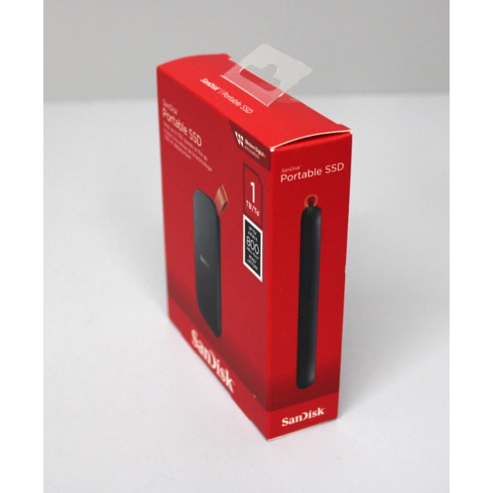 Портативный SSD-накопитель SanDisk 1ТБ антрацитовый корпус