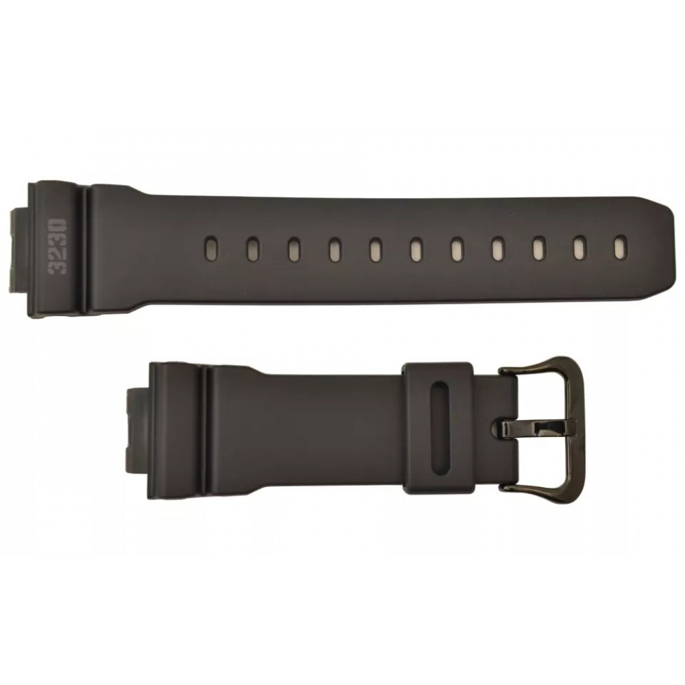 Casio G-SHOCK DW-6900MS-1 Black Rubber Watch Strap