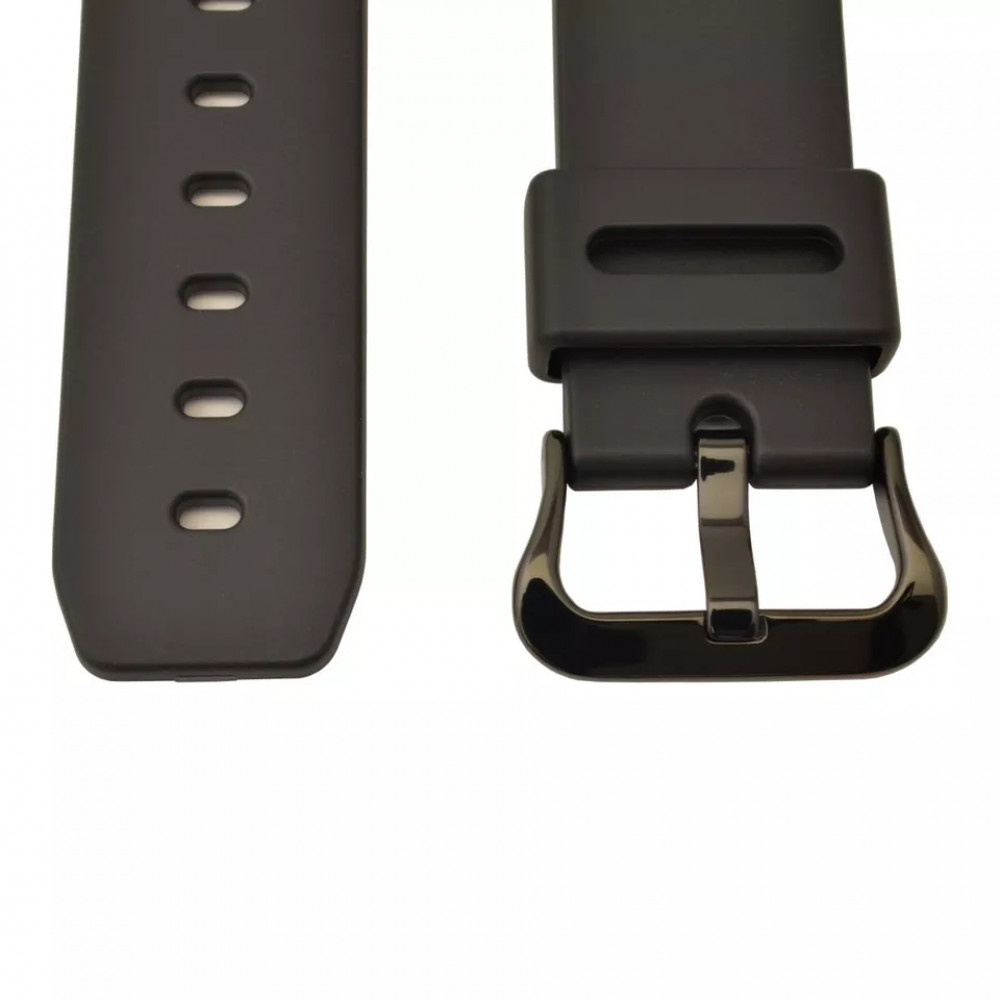 Casio G-SHOCK DW-6900MS-1 Black Rubber Watch Strap
