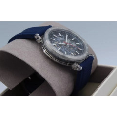 Men's Michael Kors Greer Skeleton Automatic MK9040 Wrist Watch Blue with Silver 