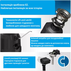 Електричний подрібнювач сміття InSinkErator 80019-ISE Power Series