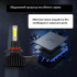 IRONWALLS 9005 HB3 H10 9145 6500K 420000LM LED Headlight Bulb Kit