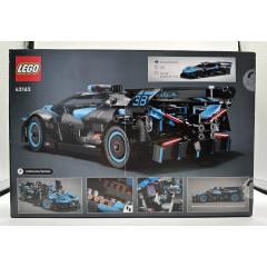 Машинка-конструктор LEGO Technic Bugatti Bolide 42162 голубой 905 деталей