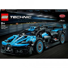 Машинка-конструктор LEGO Technic Bugatti Bolide 42162 голубой 905 деталей