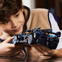 Машинка-конструктор LEGO Technic Bugatti Bolide 42162 голубой 905 деталей