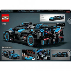 Машинка-конструктор LEGO Technic Bugatti Bolide 42162 голубой 905 деталей