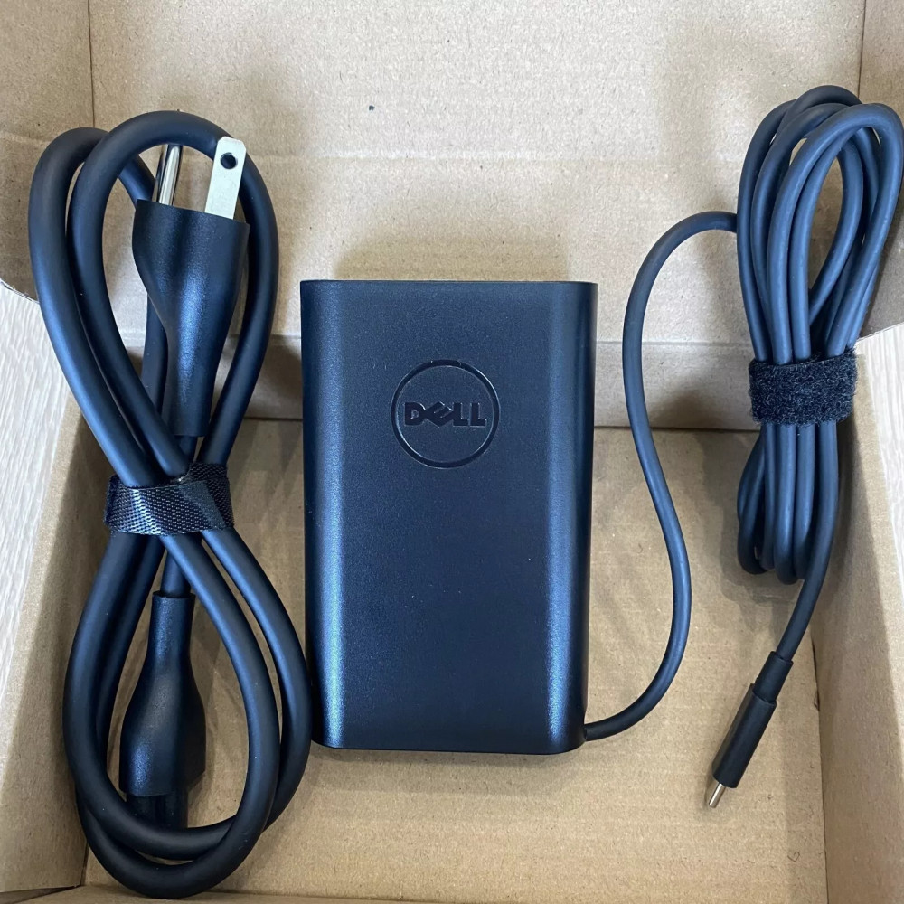 OEM Dell 65W Type-C OEM Network Charger for Dell Latitude 5510/5520/5310 Laptops                   