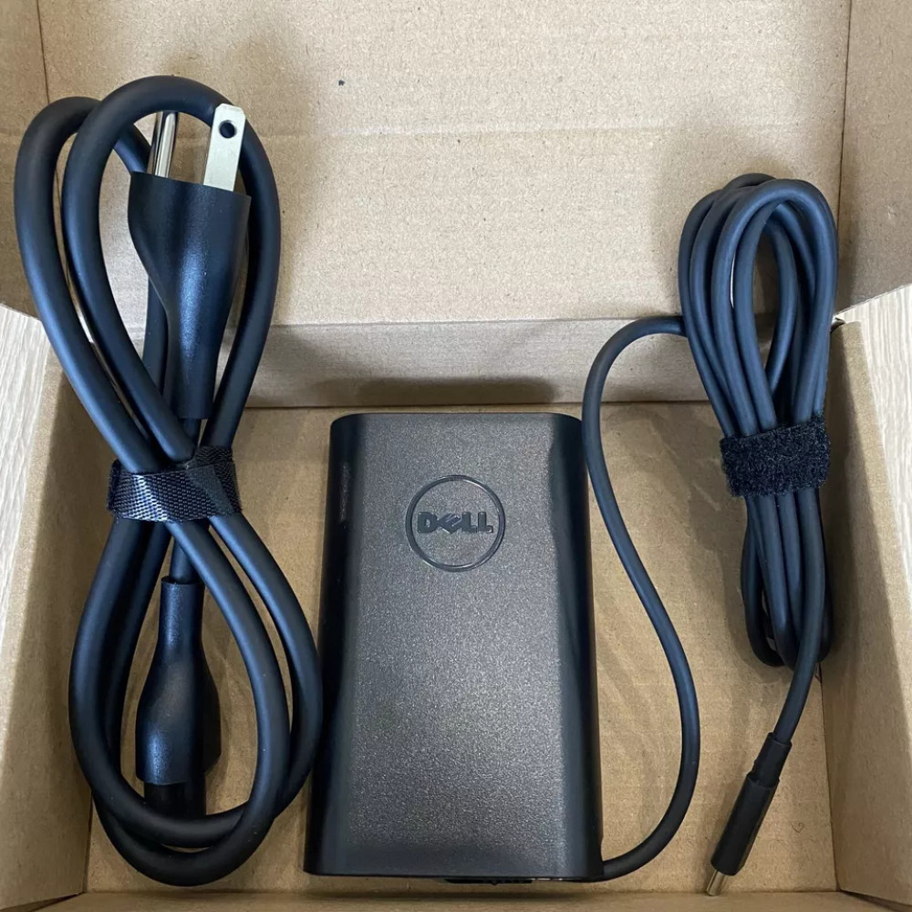 OEM Dell 65W Type-C OEM Network Charger for Dell Latitude 5510/5520/5310 Laptops                   