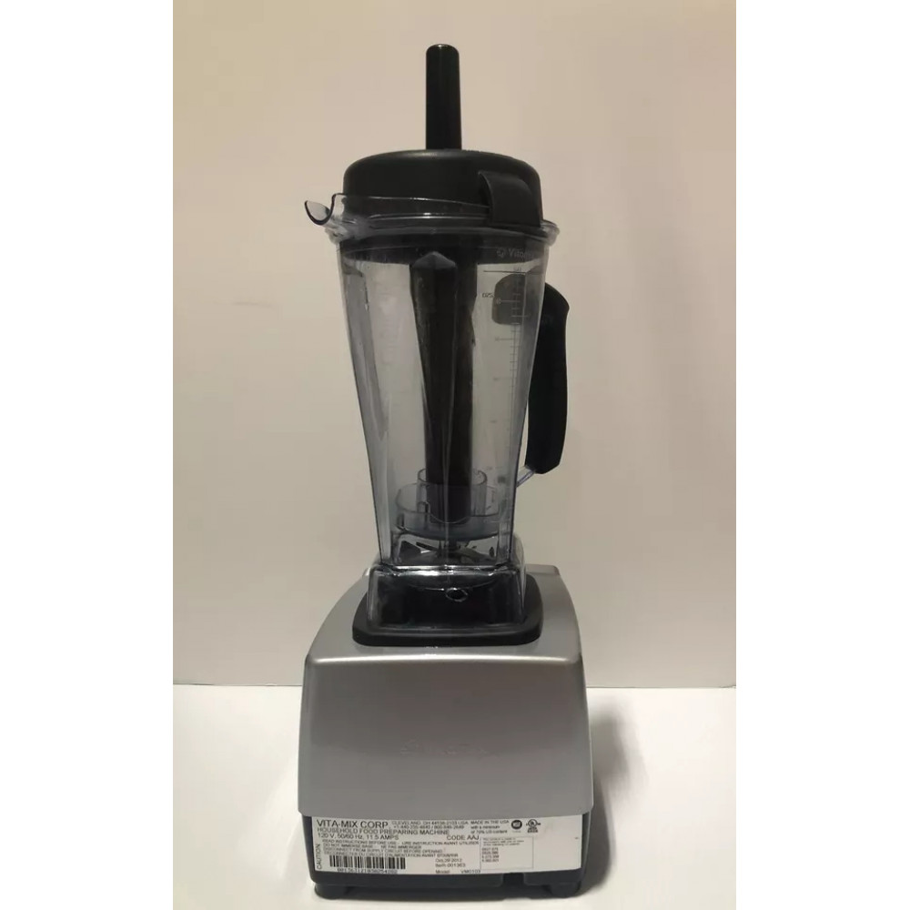 Потужний блендер Vitamix Professional Series 1,9 л для дому та кухні сріблястий б/в