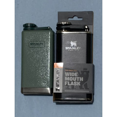 Металева фляга Stanley Classic Easy-Fill Wide Mouth чорна 230 мл