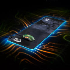 Геймерський килимок Razer Goliathus Extended Chroma RGB RZ02-02500600-R3M1 з прогумованою основою та підсвічуванням 92 х 29 см