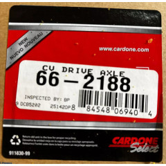 CV Cardone 66-2188 Automotive Drive Shaft for Ford Edge and Lincoln MKX