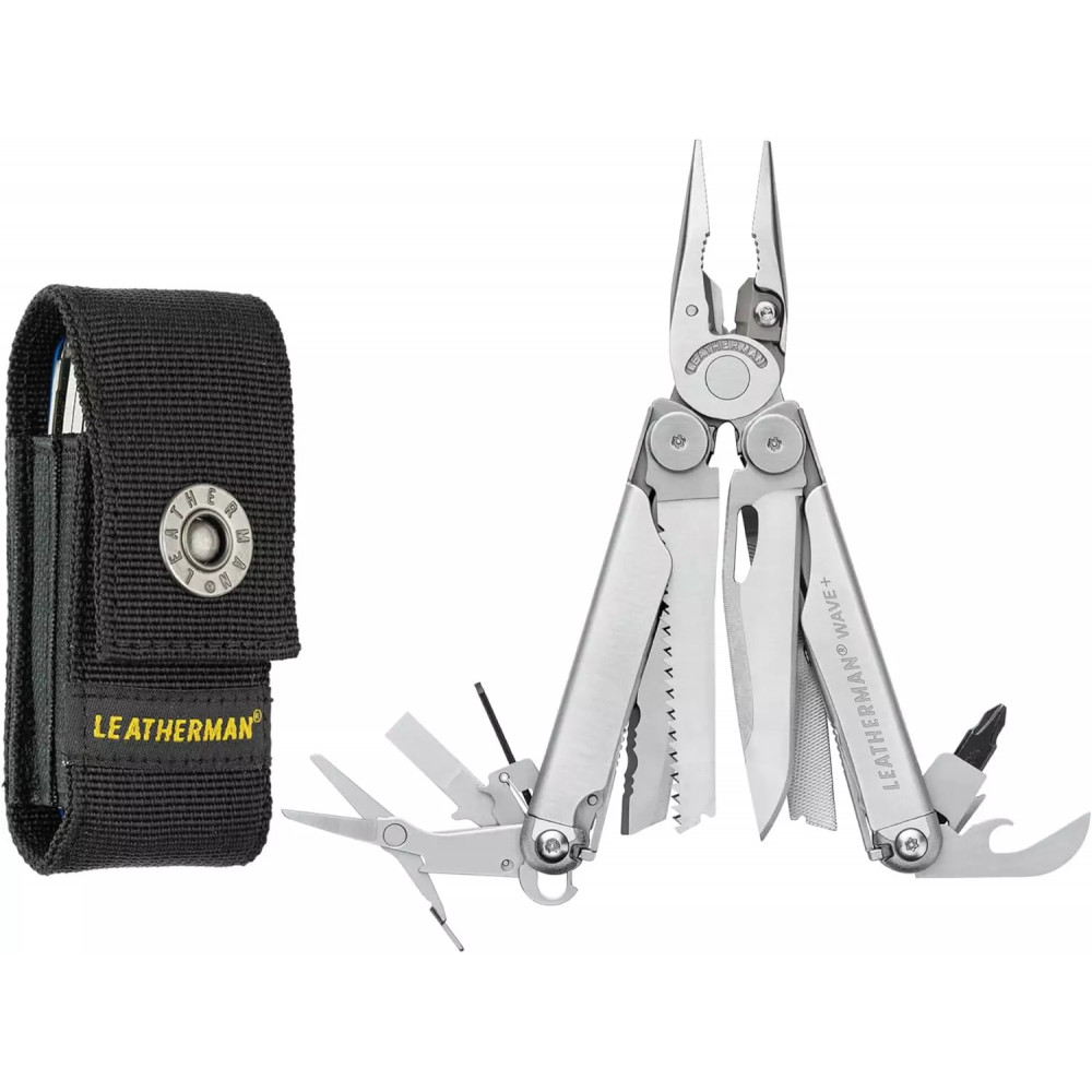 Мультитул LEATHERMAN Wave+ 20-в-1 полноразмерный для дома и улицы