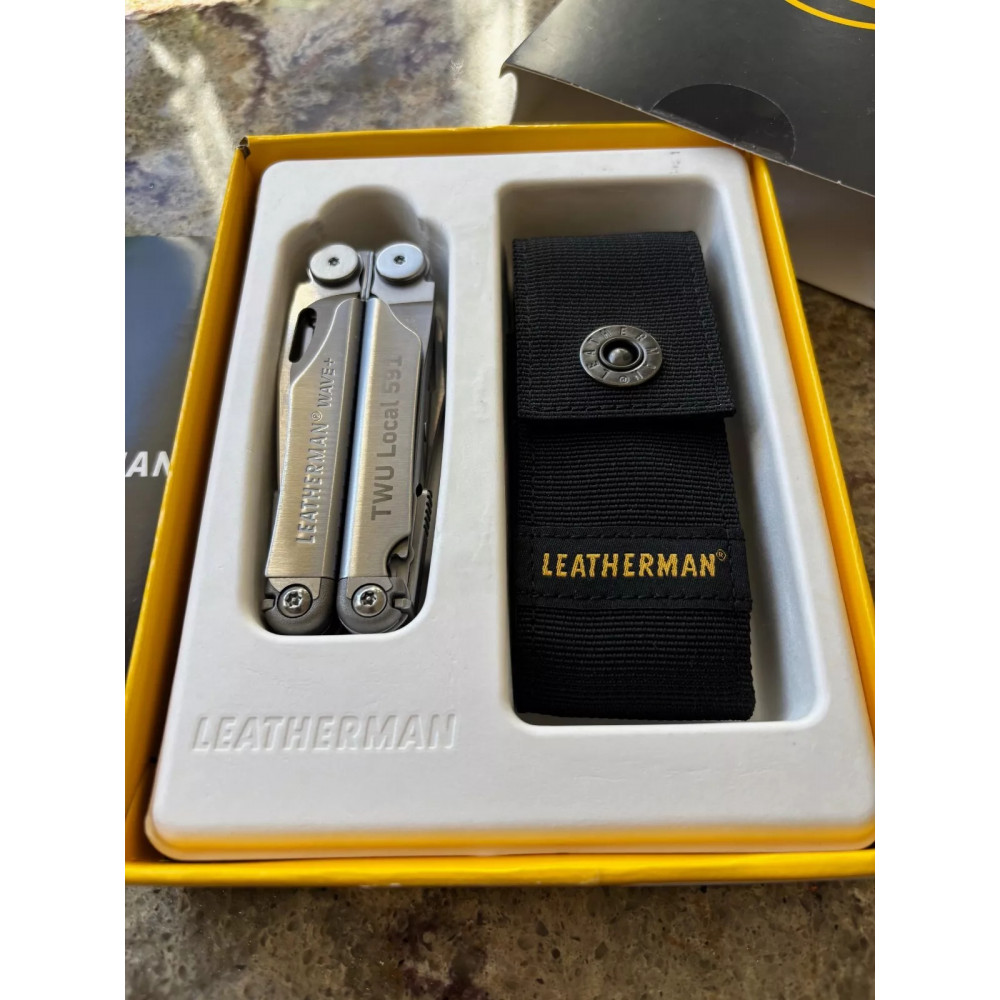 Мультитул LEATHERMAN Wave+ 20-в-1 полноразмерный для дома и улицы