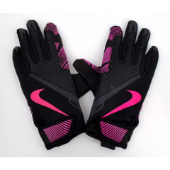 Women's Sport Gloves Nike Lunatic Hyper Black and Pink