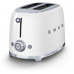 Smeg TSF01WHEU Toaster with 6 Degrees of Toasting