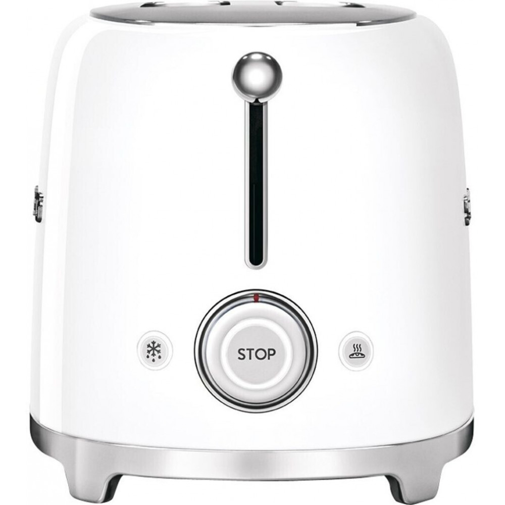 Smeg TSF01WHEU Toaster with 6 Degrees of Toasting