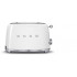 Smeg TSF01WHEU Toaster with 6 Degrees of Toasting