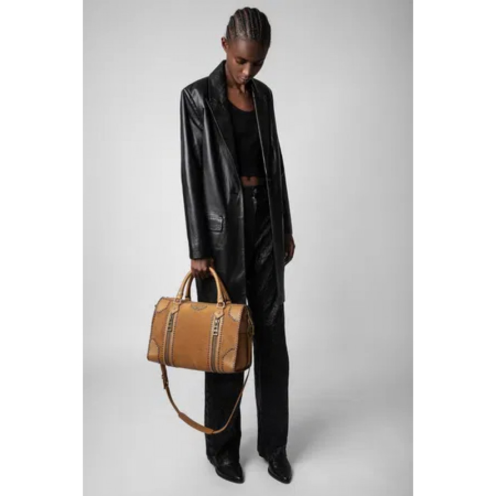 Елегантна сумка Zadig & Voltaire Sunny Medium 2 LWBA02254 з натуральної шкіри