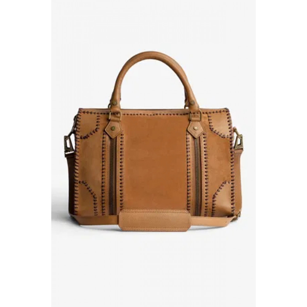 Елегантна сумка Zadig & Voltaire Sunny Medium 2 LWBA02254 з натуральної шкіри