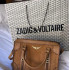 Елегантна сумка Zadig & Voltaire Sunny Medium 2 LWBA02254 з натуральної шкіри