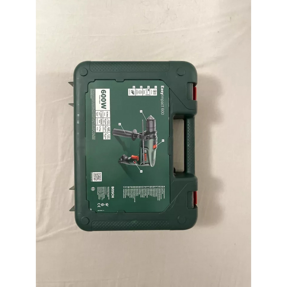 Электродрель ударная Bosch EasyImpact 600 с кейсом для хранения 0603133000